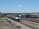 AMTK 90220 Leads 696 Through Rigby Yard 